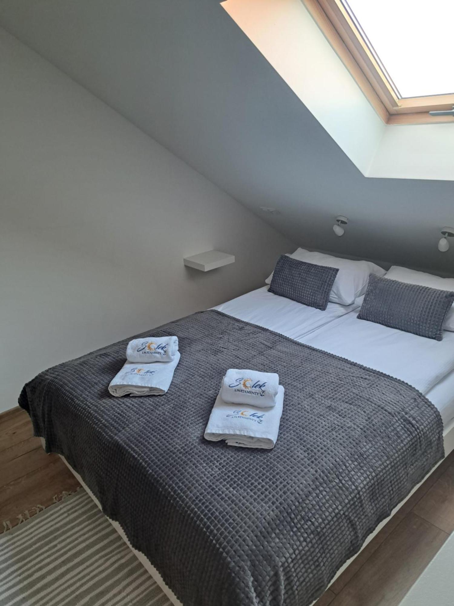 Solek Apartamenty I Pokoje Goscinne เมียลโน ภายนอก รูปภาพ